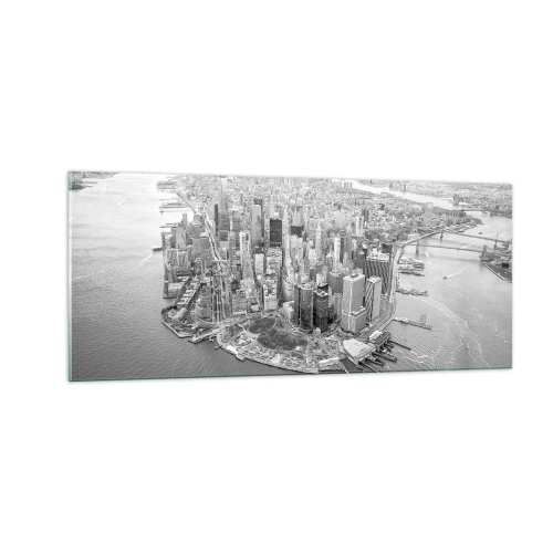 Cuadro sobre vidrio - Impresiones sobre Vidrio - ¿Cómo no amar este lugar? - 100x40 cm