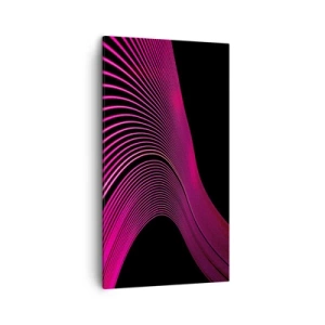 Cuadro sobre lienzo - Impresión de Imagen - Avenida de luz - 45x80 cm