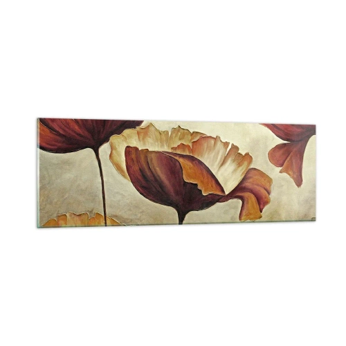 Cuadro sobre vidrio - Impresiones sobre Vidrio - Prado de prados - 90x30 cm