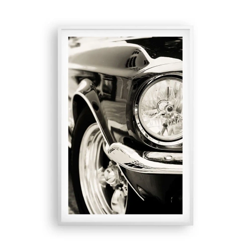 Póster en marco blanco - Brillo perdurable - 61x91 cm