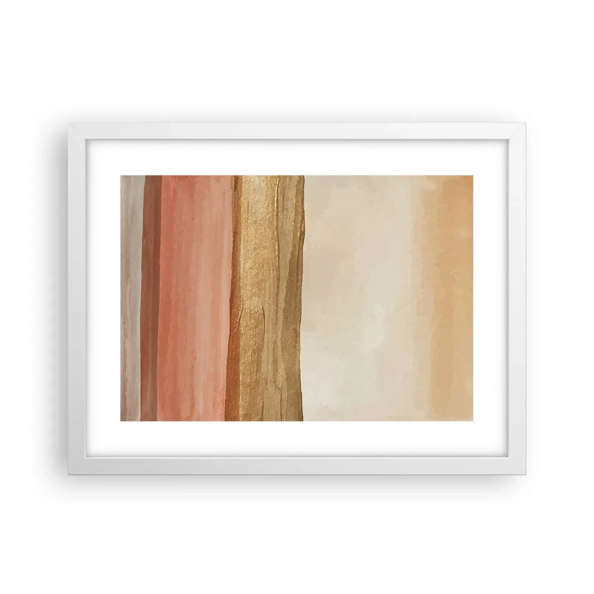 Póster en marco blanco - Composición vertical - 40x30 cm