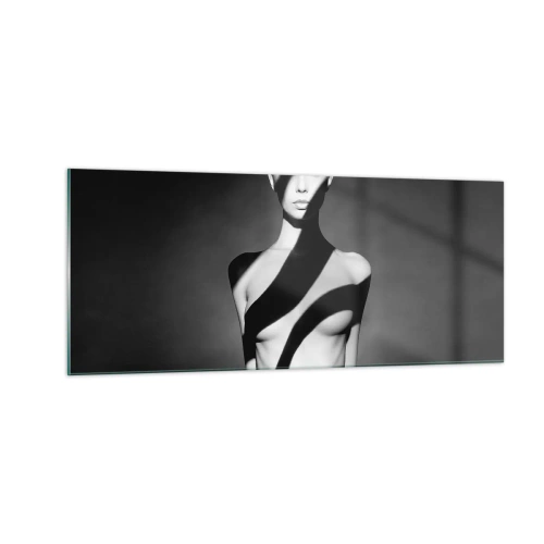Cuadro sobre vidrio - Impresiones sobre Vidrio - En la luz y en la sombra - 100x40 cm