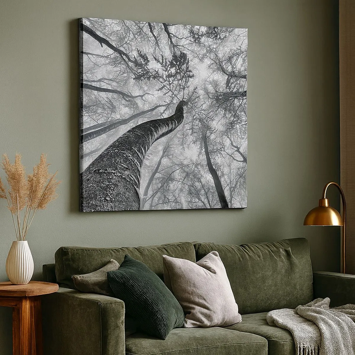 Cuadro sobre lienzo - Impresión de Imagen - Carrera hacia la luz - 30x30 cm