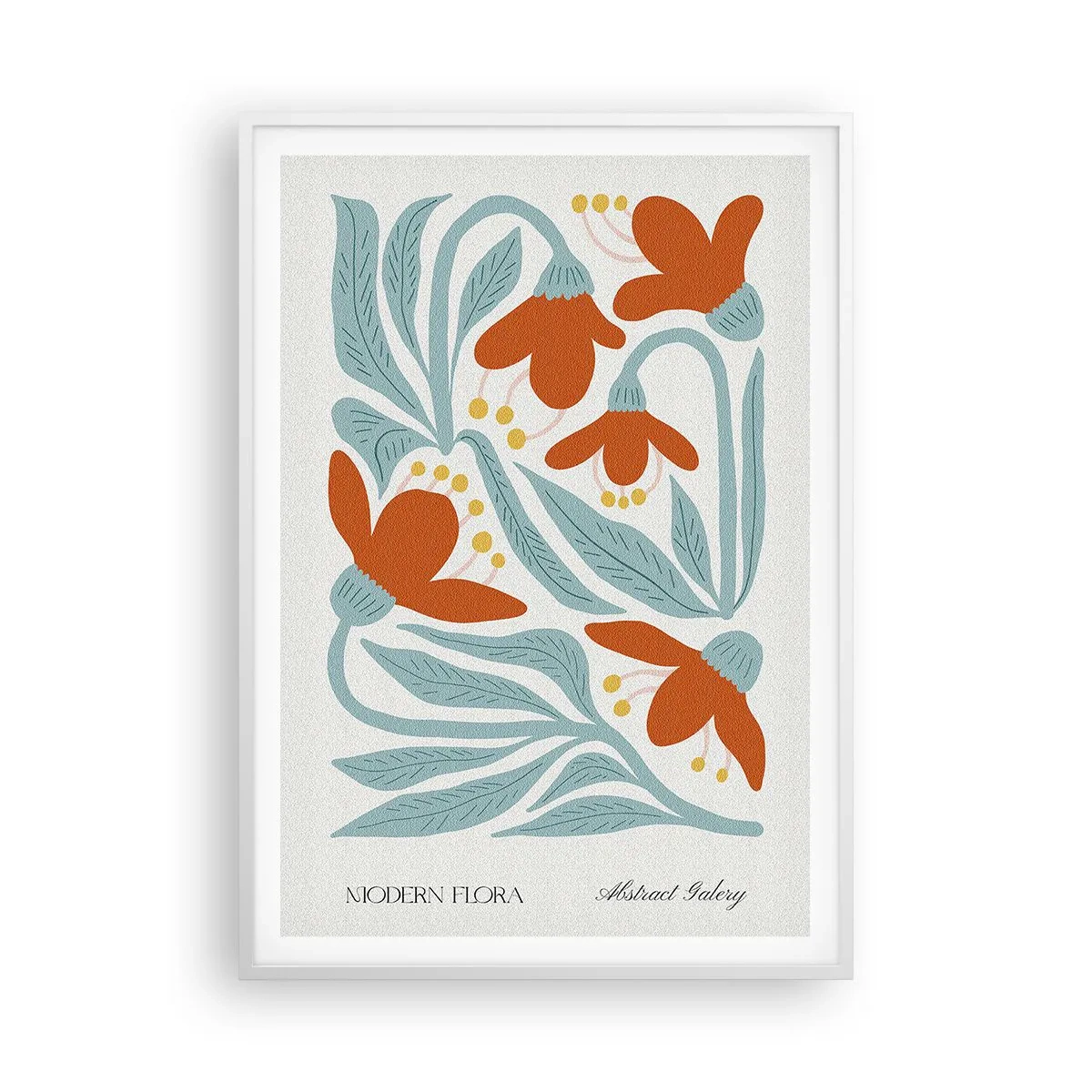 Póster en marco blanco - Hacia la tierra, hacia el sol - 70x100 cm