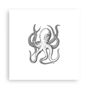 Póster - Bailando con olas - 30x30 cm