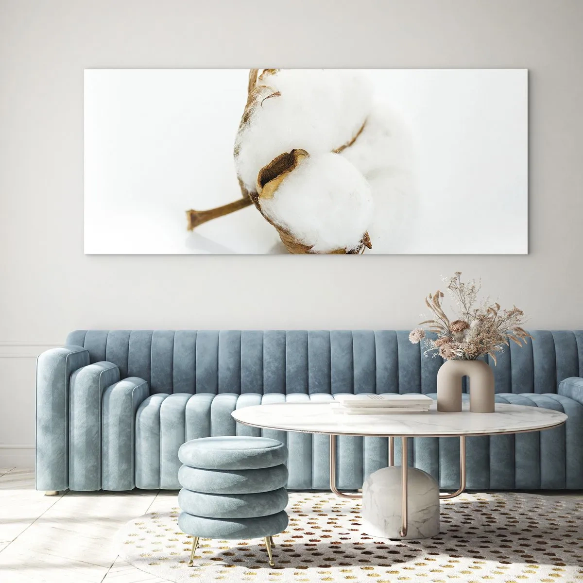 Cuadro sobre vidrio - Impresiones sobre Vidrio - Suave por naturaleza - 100x40 cm