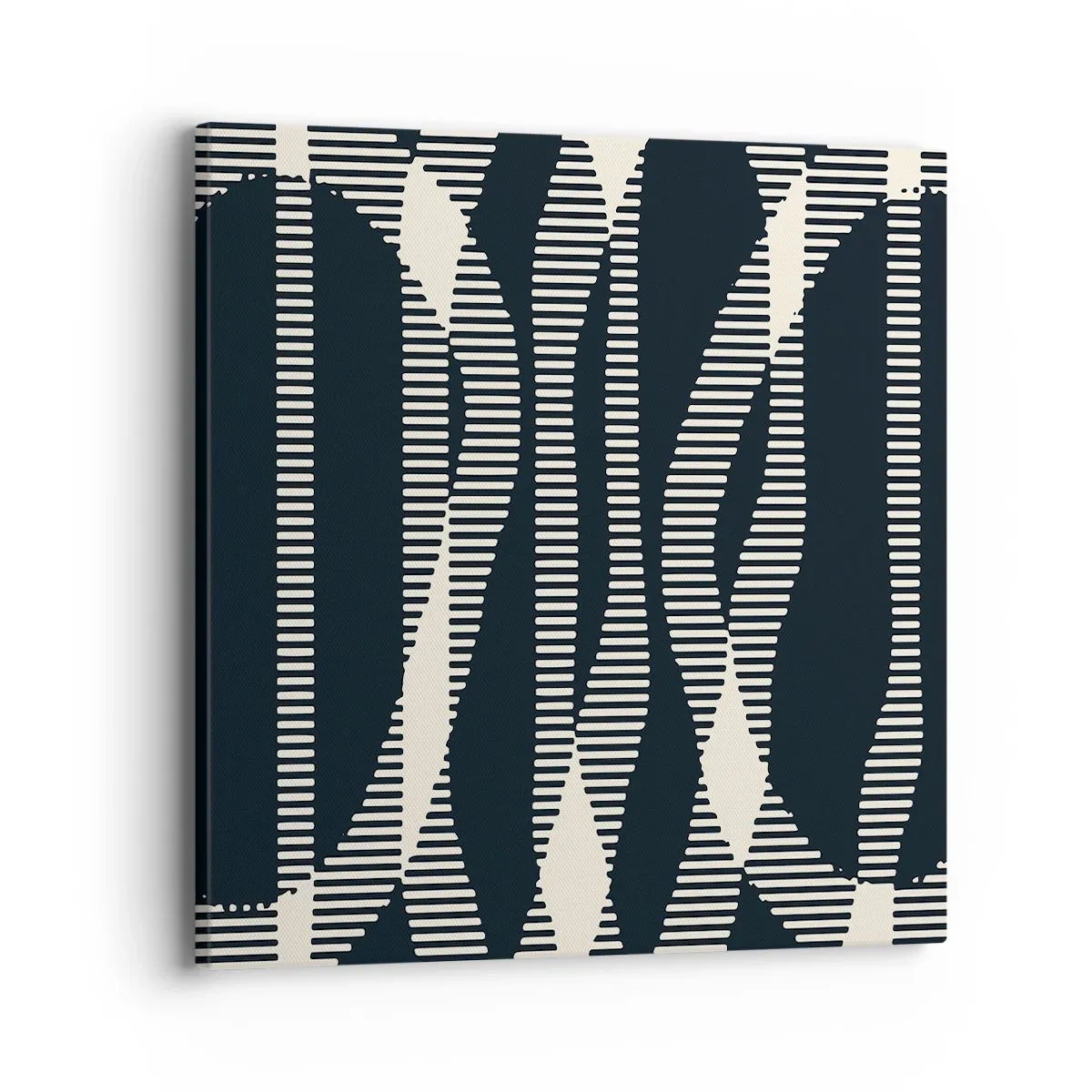 Cuadro sobre lienzo - Impresión de Imagen - Un intento de romper la oscuridad - 40x40 cm