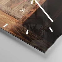 Esfera sin numeración, con rayas