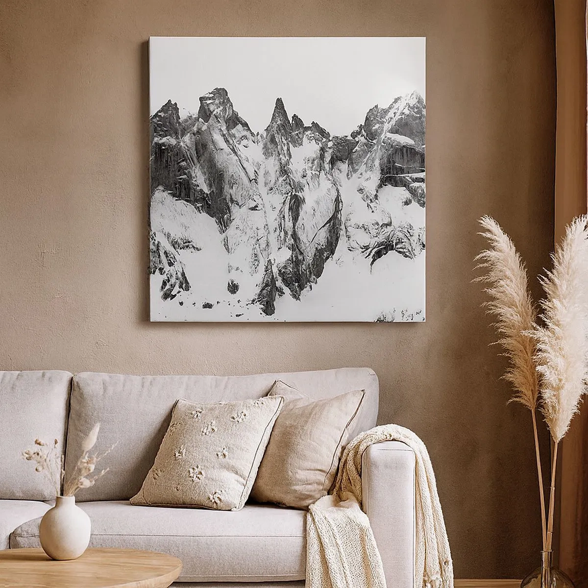 Cuadro sobre lienzo - Impresión de Imagen - Cresta amenazante - 30x30 cm