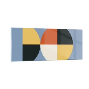 Cuadro sobre vidrio - Impresiones sobre Vidrio - Mira y cuenta - 100x40 cm