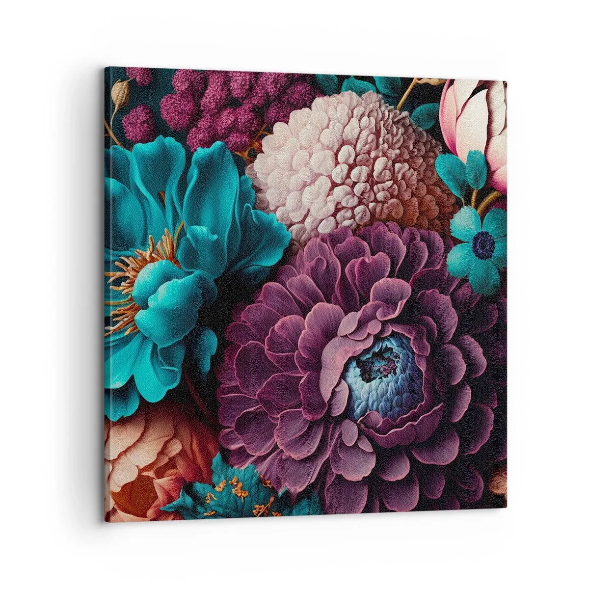 Cuadro sobre lienzo - Impresión de Imagen - Naturaleza en abundancia - 60x60 cm