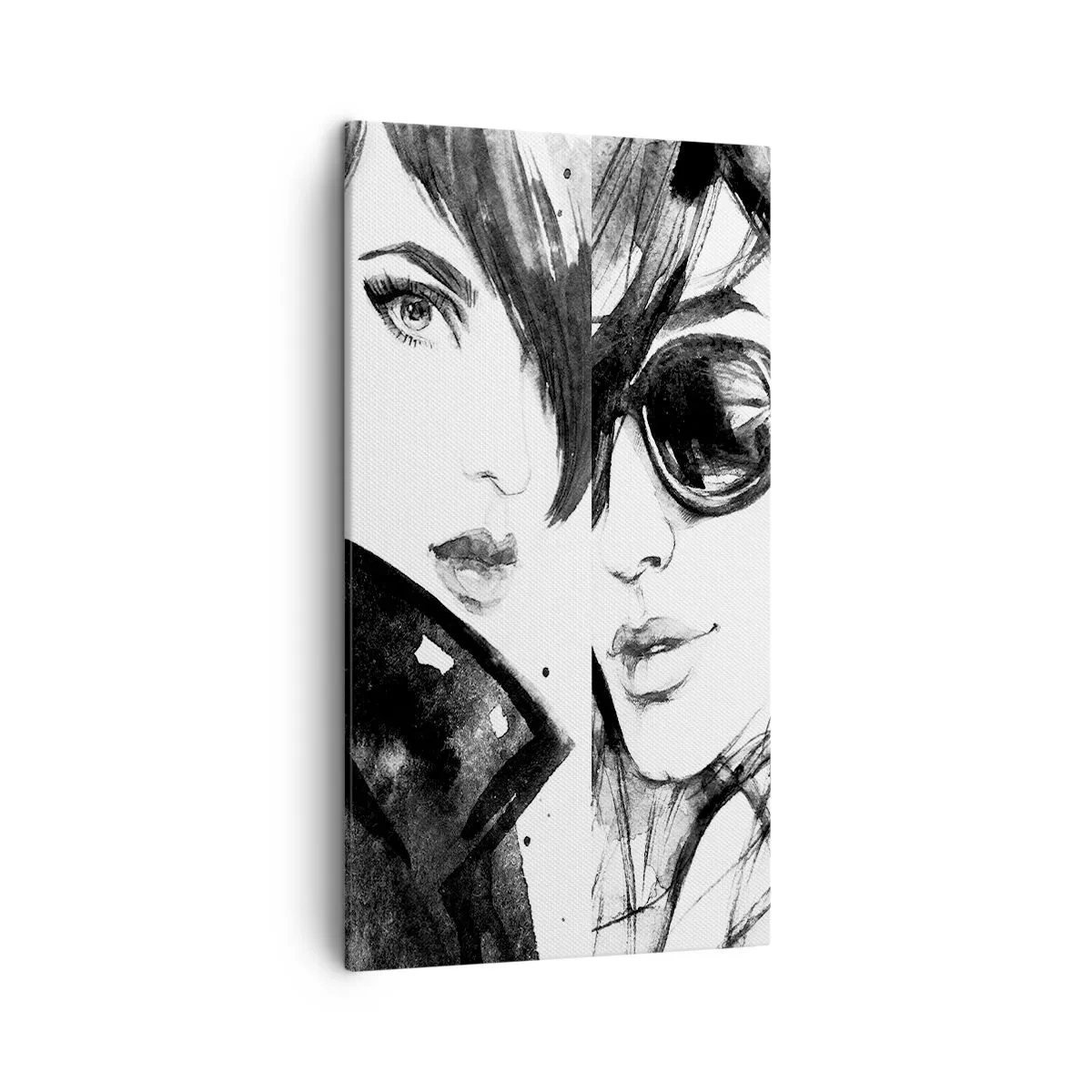 Cuadro sobre lienzo - Impresión de Imagen - La belleza multiplicada - 45x80 cm