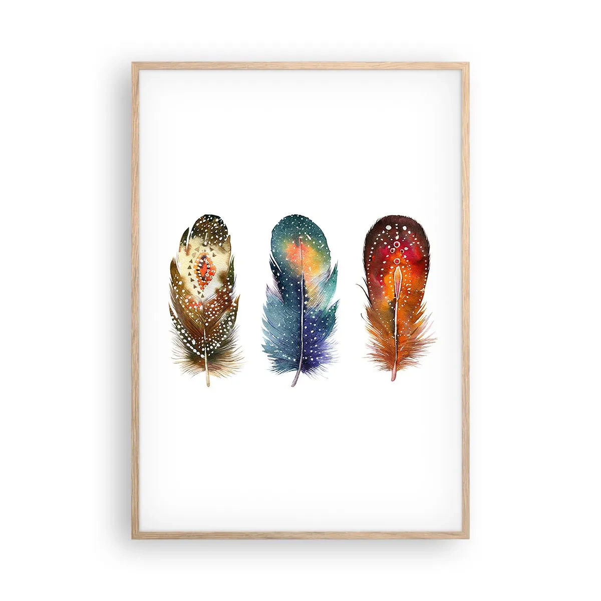 Póster en marco roble claro - Rituales, ceremonias, secretos - 70x100 cm