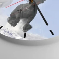 Esfera sin numeración, con rayas