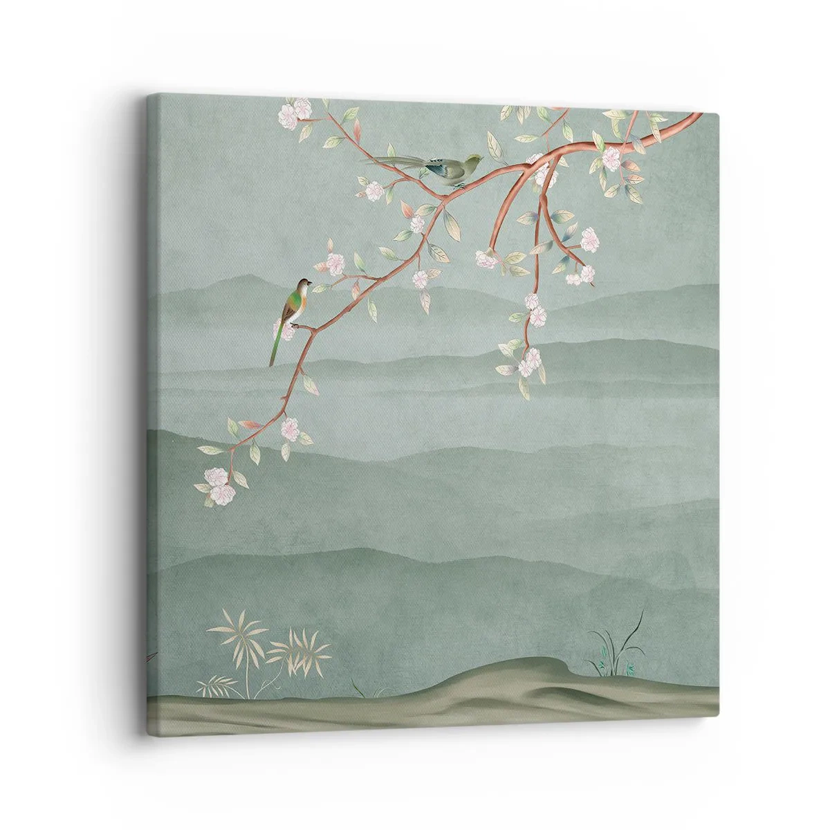 Cuadro sobre lienzo - Impresión de Imagen - Primavera, ah, eres tú - 30x30 cm