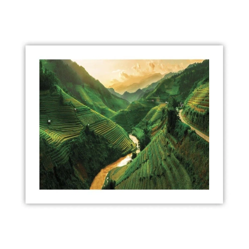 Póster - Valle vietnamita - 50x40 cm