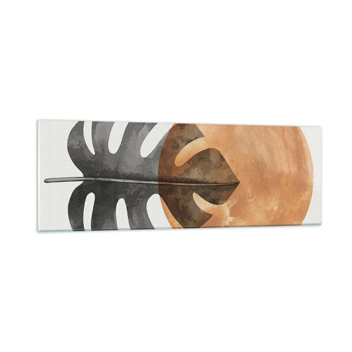 Cuadro sobre vidrio - Impresiones sobre Vidrio - Siempre el sol - 90x30 cm