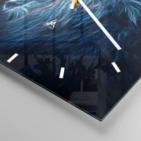 Esfera sin numeración, con rayas