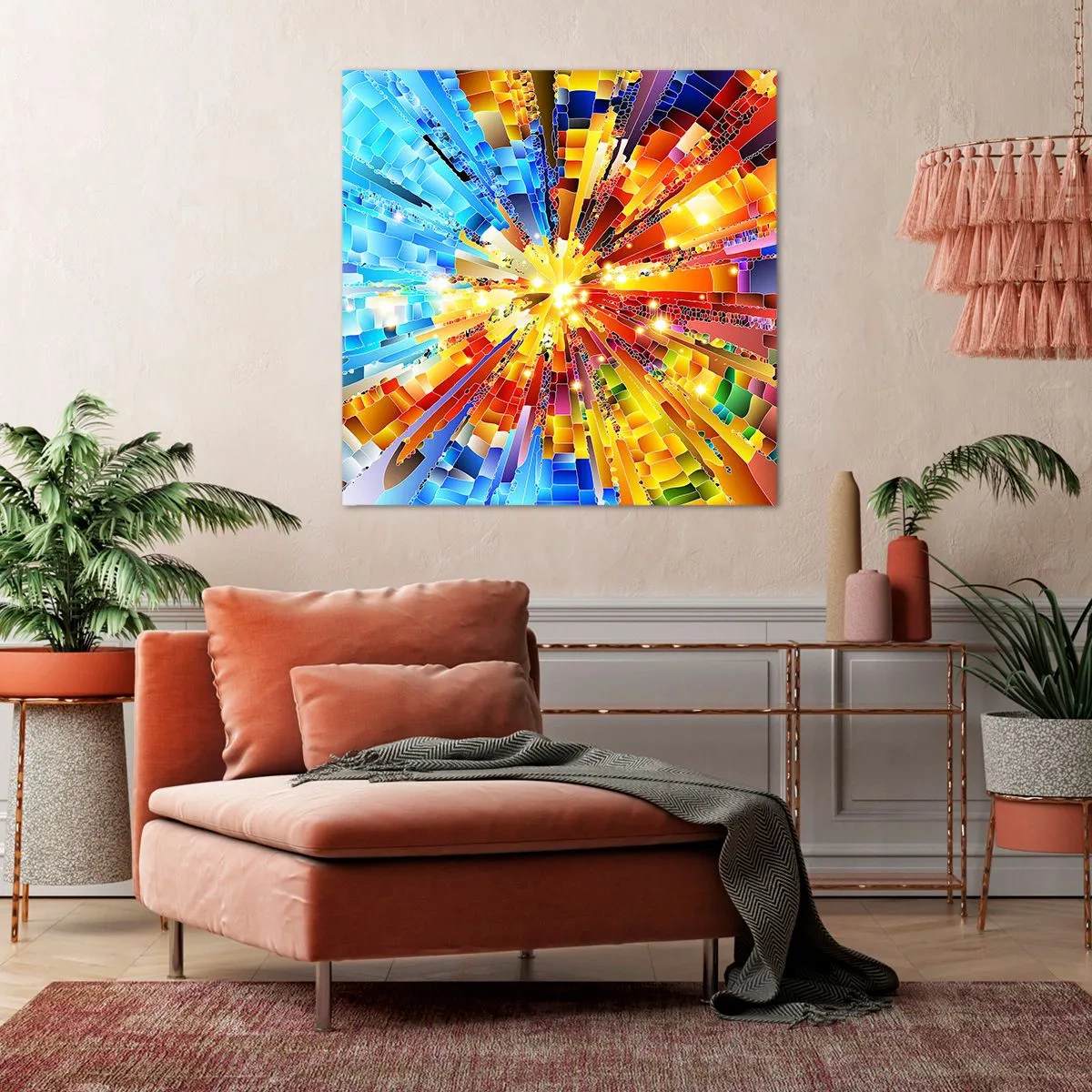 Cuadro sobre lienzo - Impresión de Imagen - In medias res - 40x40 cm