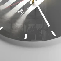 Esfera sin numeración, con rayas