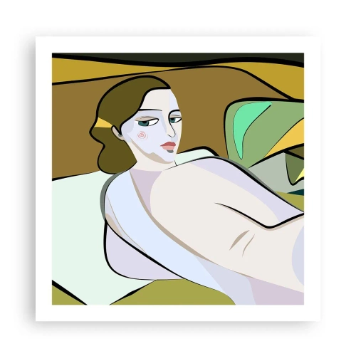 Póster - Retrato íntimo - 60x60 cm