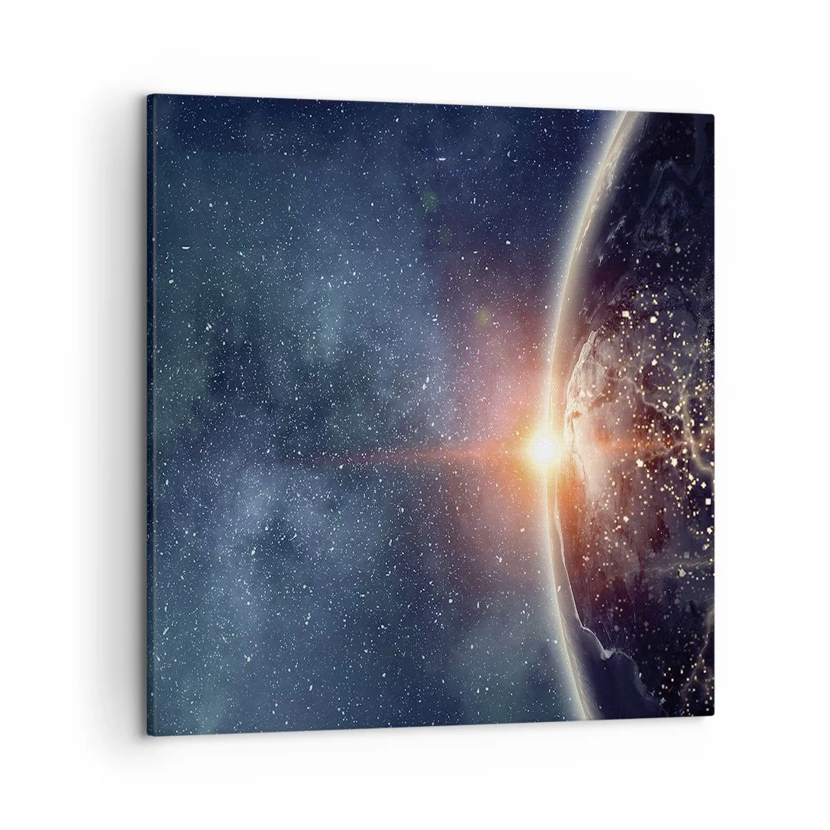 Cuadro sobre lienzo - Impresión de Imagen - En una nueva perspectiva - 50x50 cm