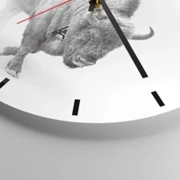 Esfera sin numeración, con rayas