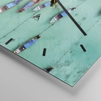 Esfera sin numeración, con rayas