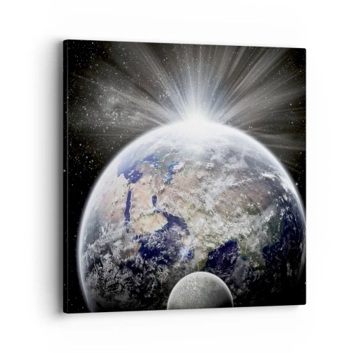 Cuadro sobre lienzo - Impresión de Imagen - En todo su esplendor - 40x40 cm