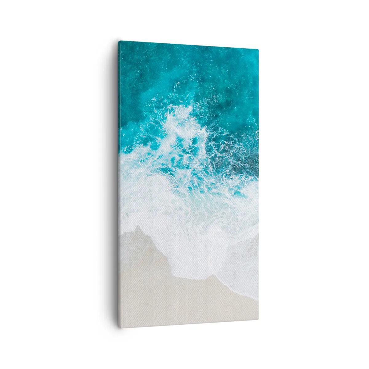 Cuadro sobre lienzo - Impresión de Imagen - Una caricia natural - 55x100 cm