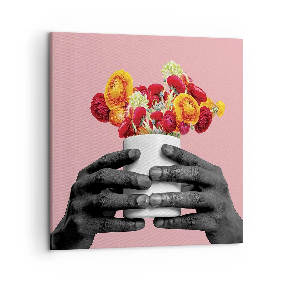 Cuadro sobre lienzo - Impresión de Imagen - La apoteosis de la vida - 50x50 cm