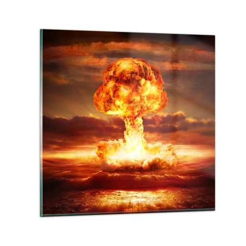 Cuadro sobre vidrio - Impresiones sobre Vidrio - Y habrá un final - 30x30 cm