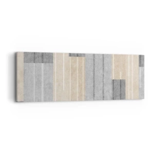 Cuadro sobre lienzo - Impresión de Imagen - Composición: sostener la vertical - 90x30 cm