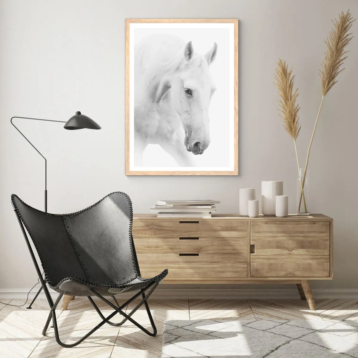 Póster en marco roble claro - ¿Es esto realmente la amistad...? - 40x50 cm