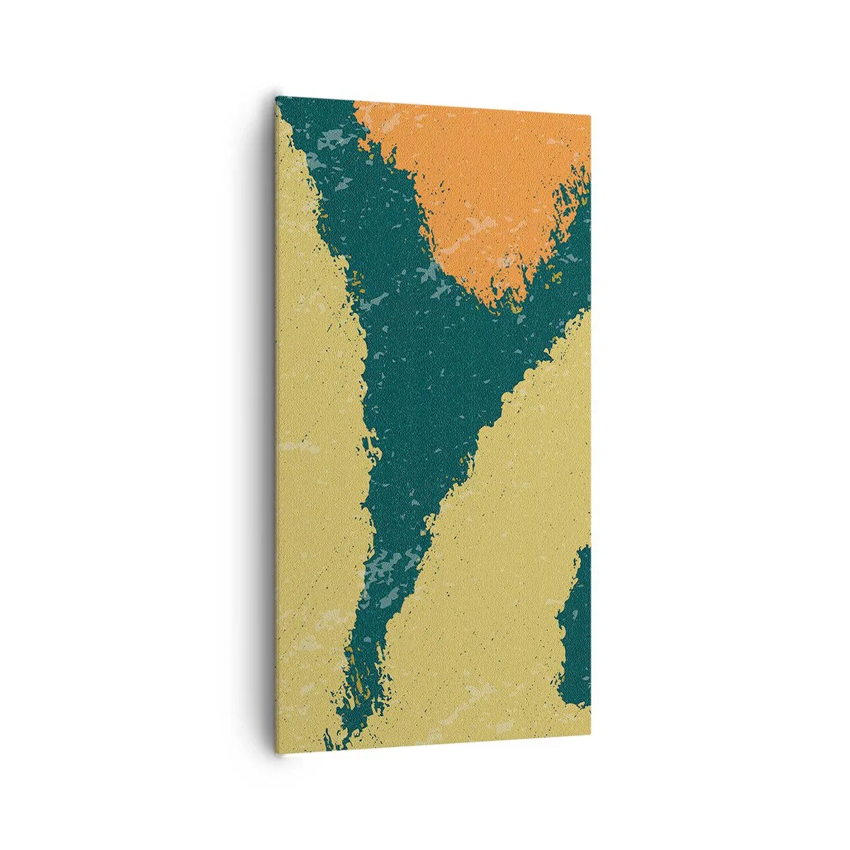 Cuadro sobre lienzo - Impresión de Imagen - Abstracción - a cámara lenta - 65x120 cm