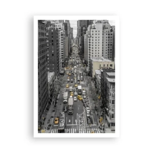 Póster - La vida de Nueva York - 70x100 cm
