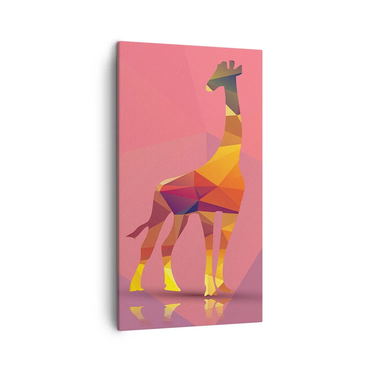 Cuadro sobre lienzo - Impresión de Imagen - En los colores de la sabana - 45x80 cm