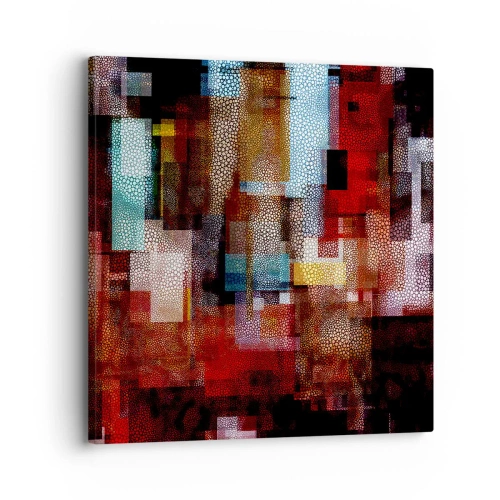 Cuadro sobre lienzo - Impresión de Imagen - Confusión y desconcierto - 30x30 cm