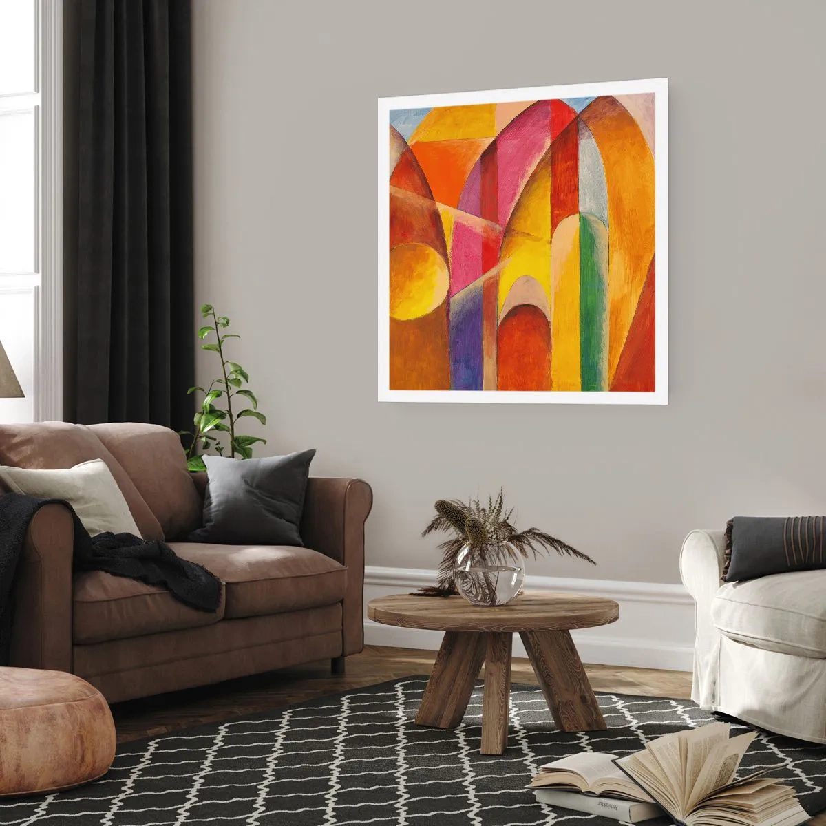 Póster - Catedral del sol - 30x30 cm