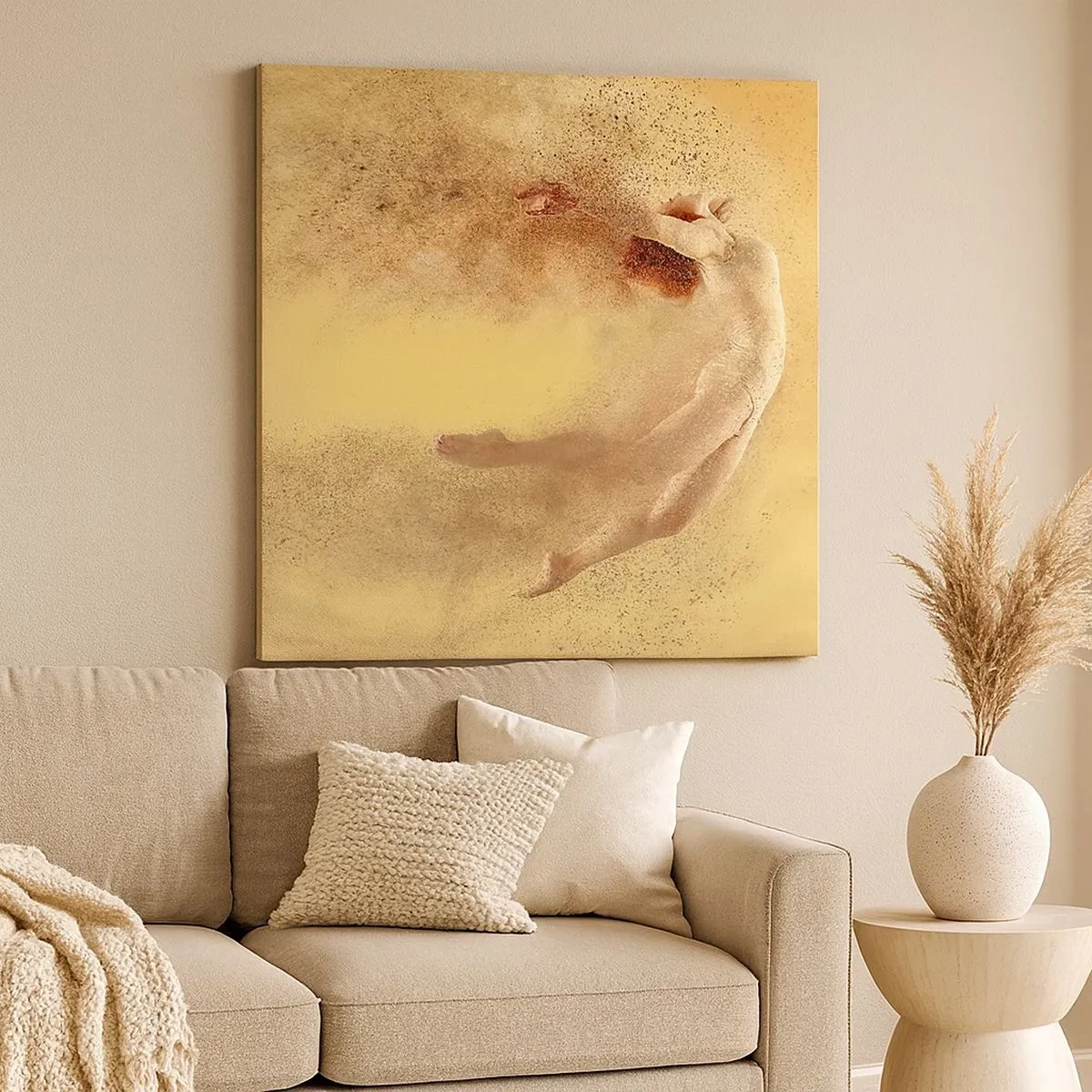 Cuadro sobre lienzo - Impresión de Imagen - En una exaltación danzante - 30x30 cm