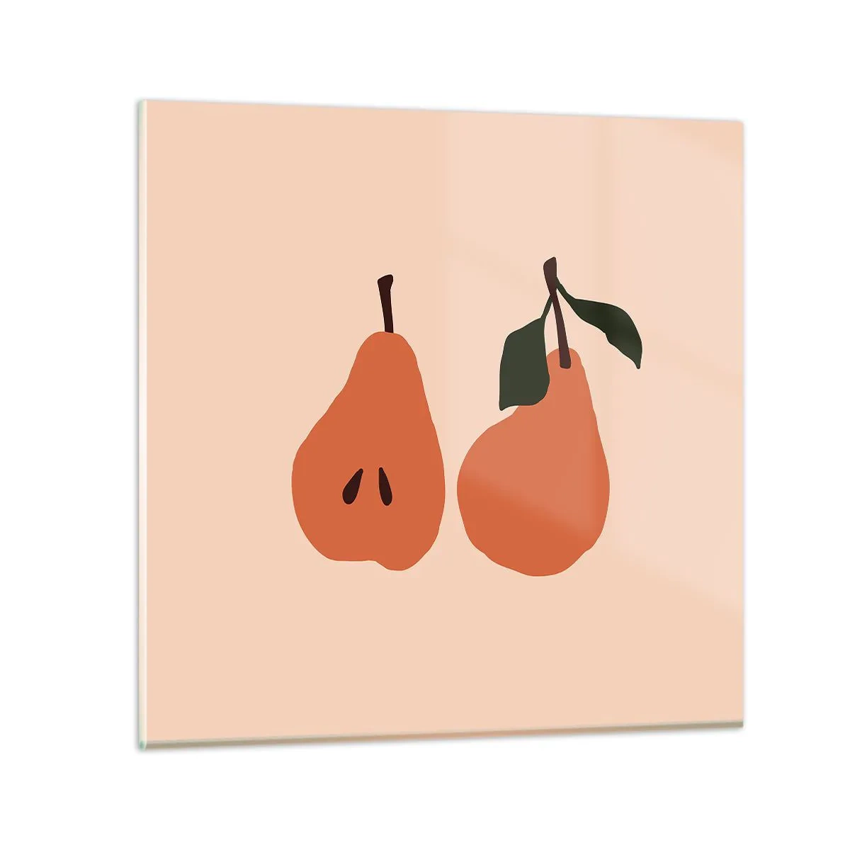 Cuadro sobre vidrio - Impresiones sobre Vidrio - La dulzura misma - 70x70 cm