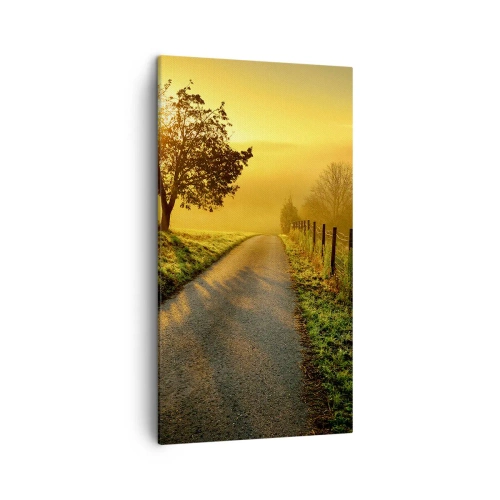 Cuadro sobre lienzo - Impresión de Imagen - Tarde melosa - 45x80 cm