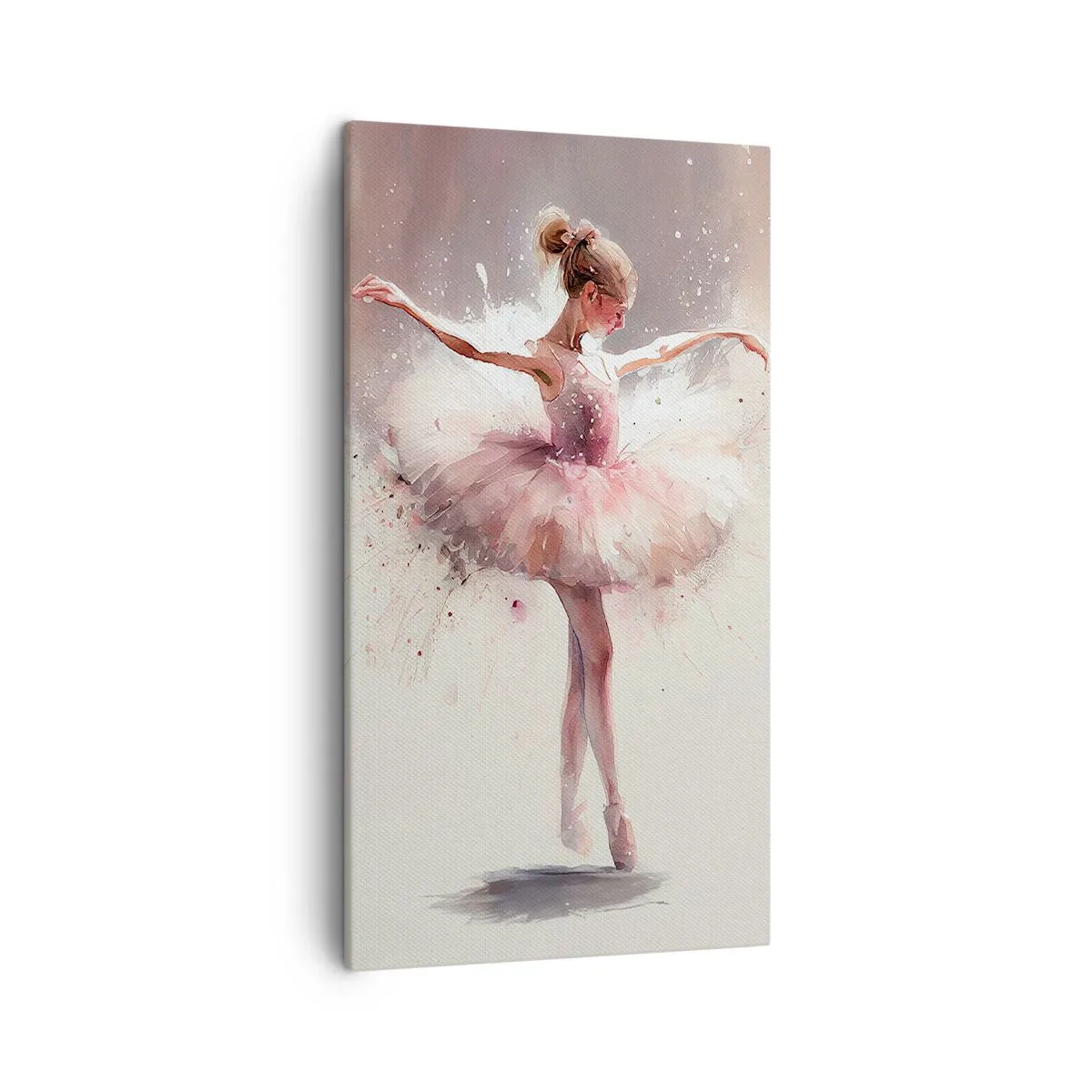 Cuadro sobre lienzo - Impresión de Imagen - Como un pájaro joven - 45x80 cm