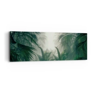 Cuadro sobre lienzo - Impresión de Imagen - Misterio tropical - 90x30 cm