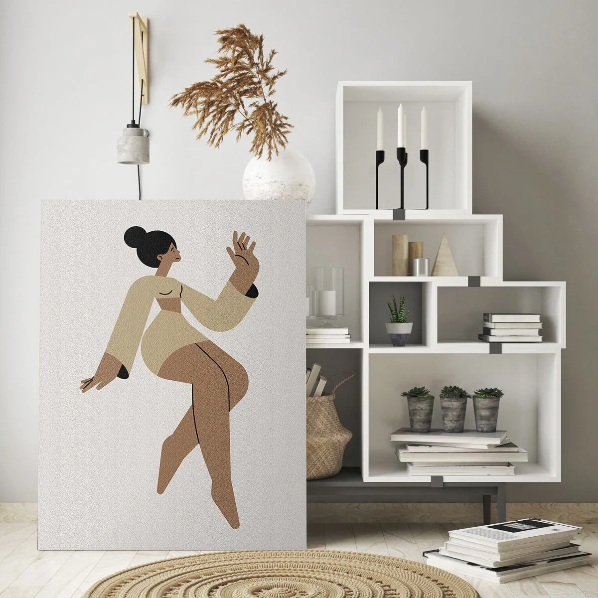 Cuadro sobre vidrio - Impresiones sobre Vidrio - Forma de gracia - 70x100 cm