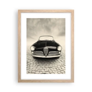 Póster en marco roble claro - ¿Y cómo no quererme? - 30x40 cm