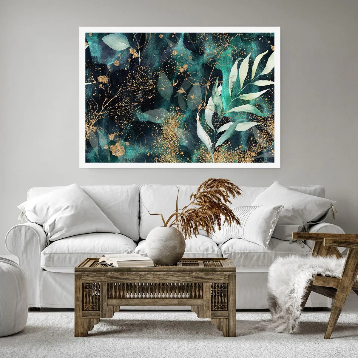 Póster - Jardín encantado - 91x61 cm