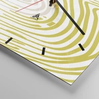 Esfera sin numeración, con rayas