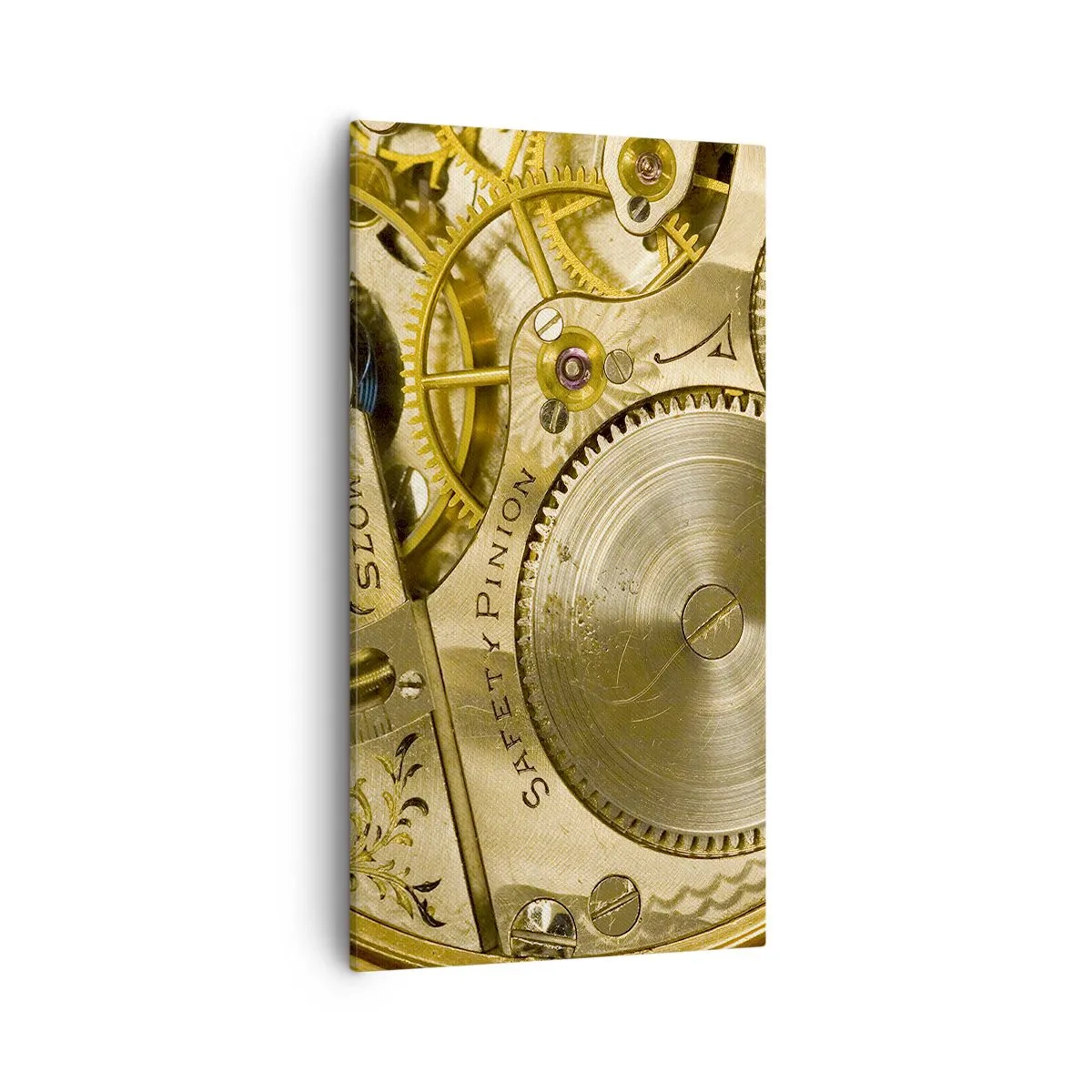 Cuadro sobre lienzo - Impresión de Imagen - Siga el ritmo de los tiempos - 55x100 cm