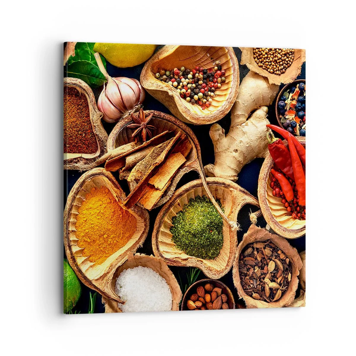 Cuadro sobre lienzo - Impresión de Imagen - Toma lo que quieras - 70x70 cm